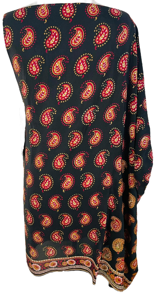 PRC6941 Avatar Pure Silk One Shoulder Dress