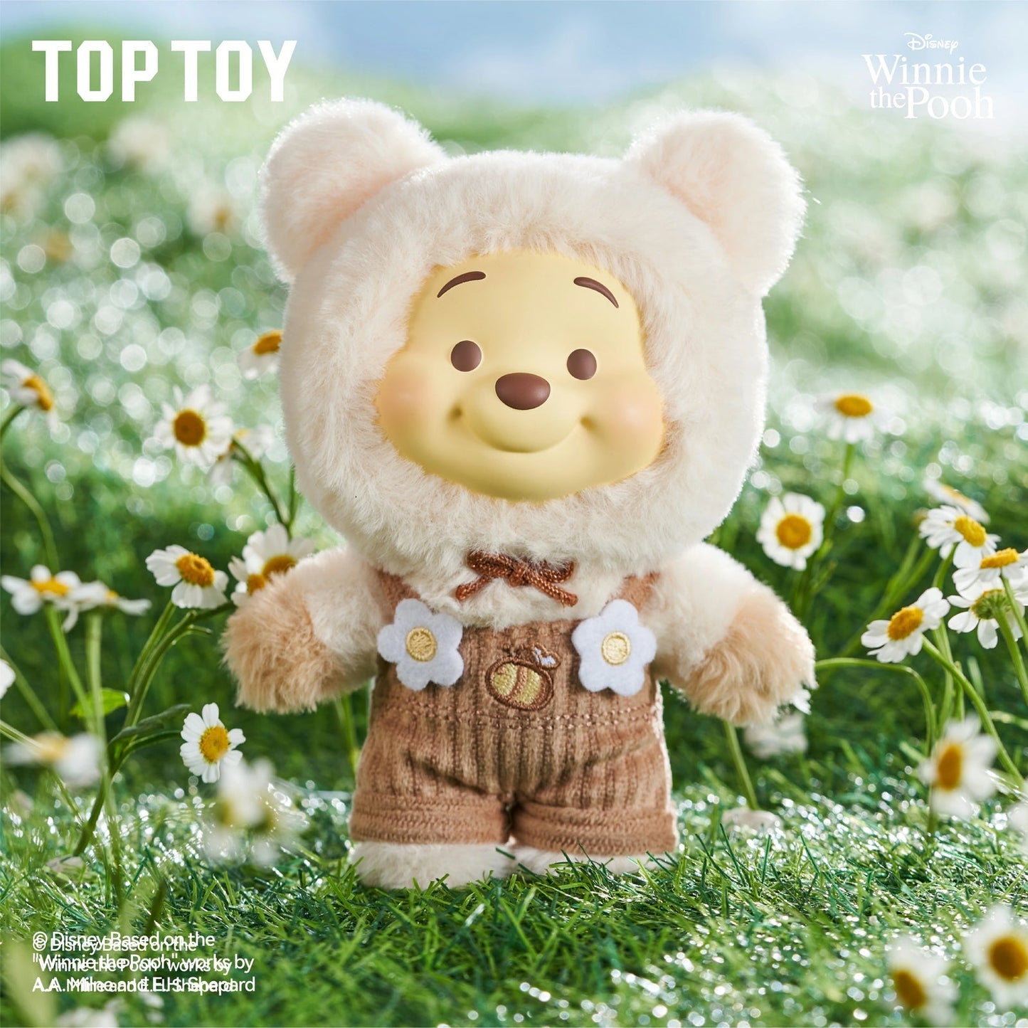 TOP TOY DISNEY POOH BEAR CANDY SERIES VINYL PLUSH - BLIND BOX