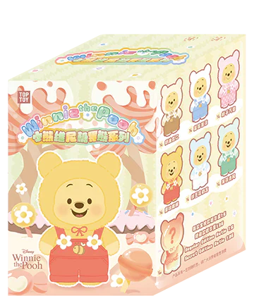TOP TOY DISNEY POOH BEAR CANDY SERIES VINYL PLUSH - BLIND BOX