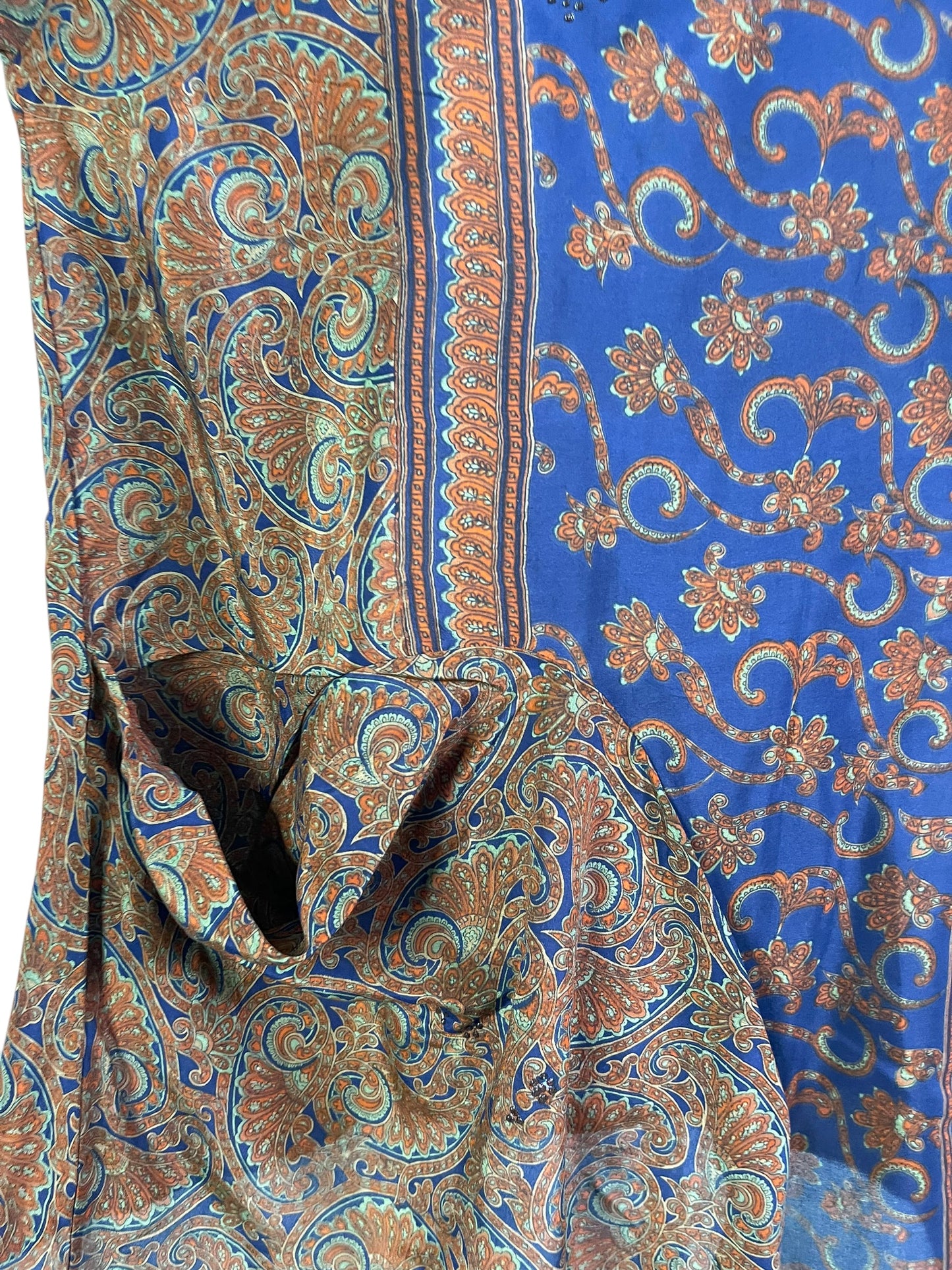 PRC6054 Avatar Pure Silk Self Pocket Tunic Dress