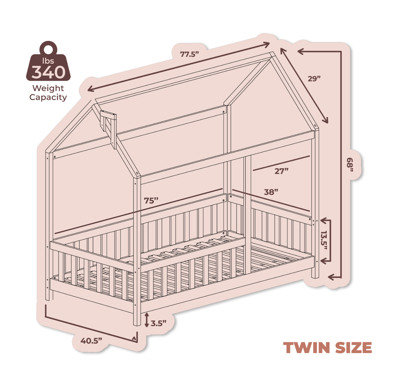 ARY CLASSIC HOUSE BED