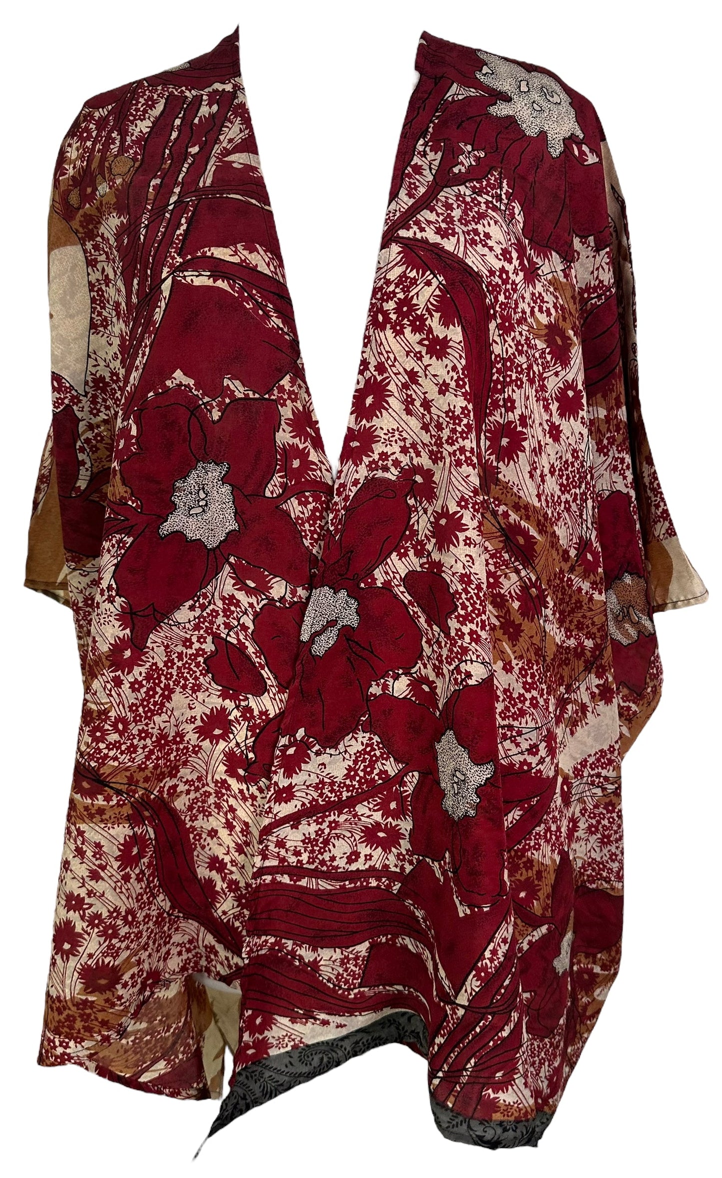 PRC6663 Avatar Pure Silk Cardigan