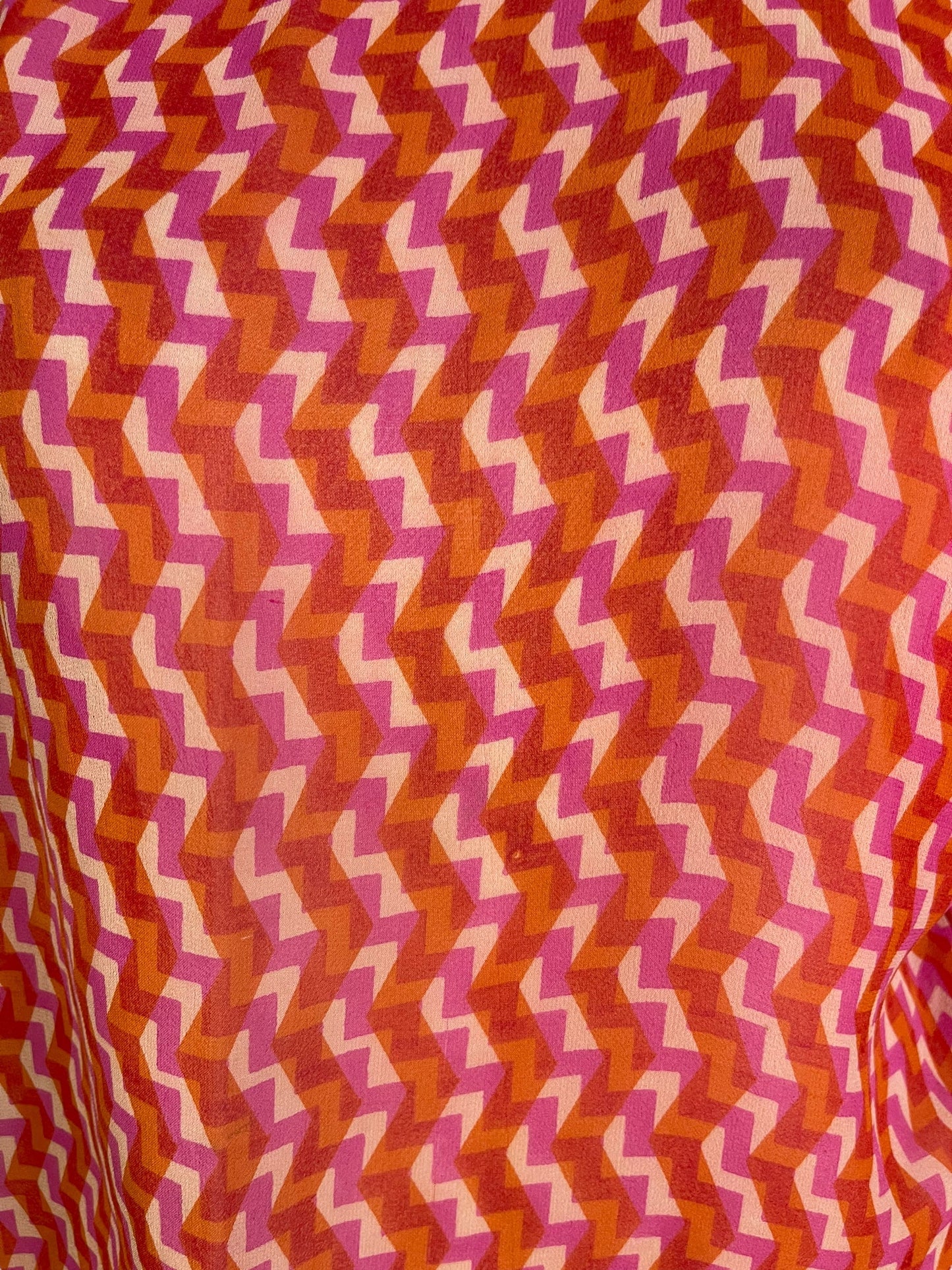 PRG6514 Sheer Avatar Pure Silk Side Slit Top