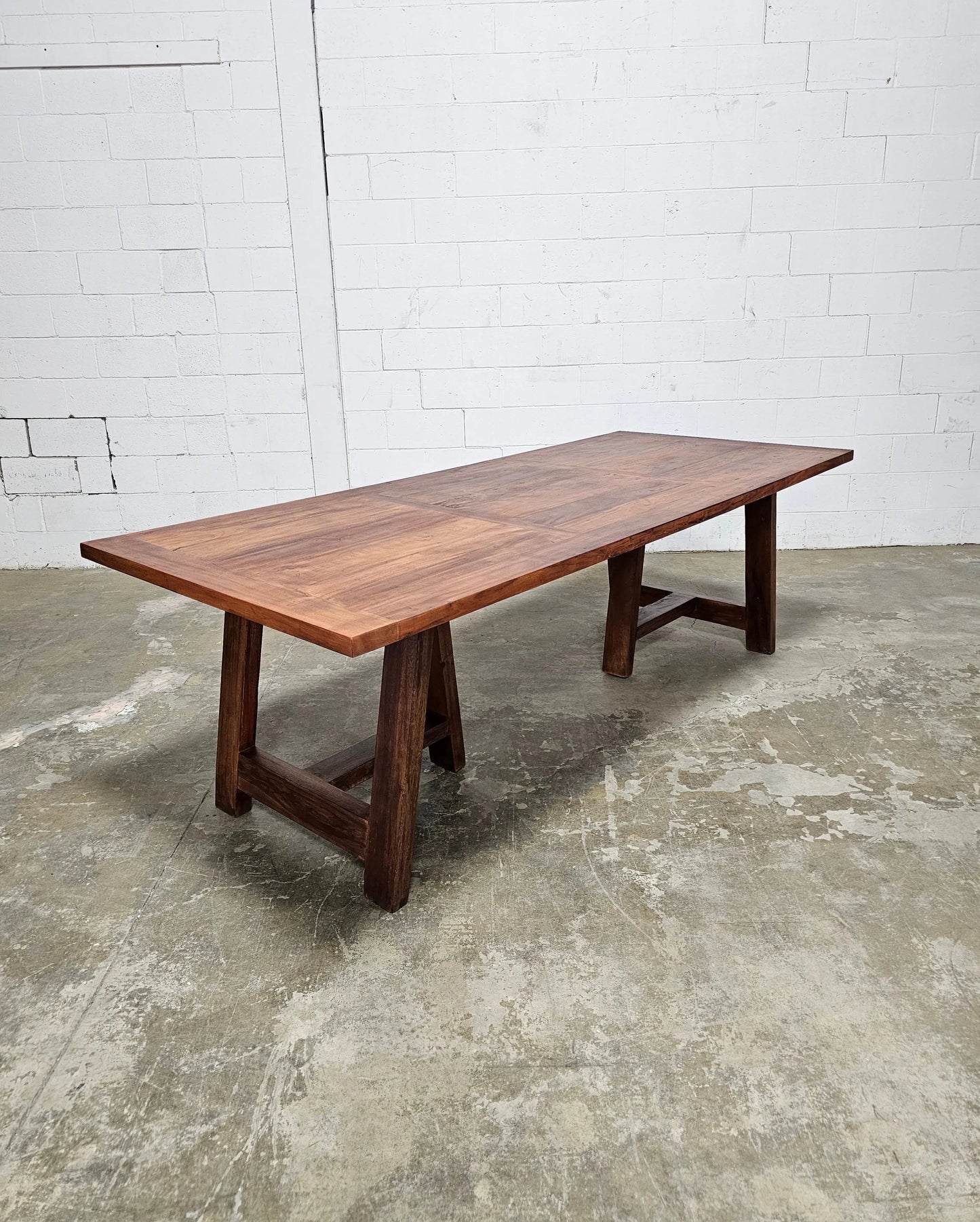 Table à Diner Anzio en bois recyclé