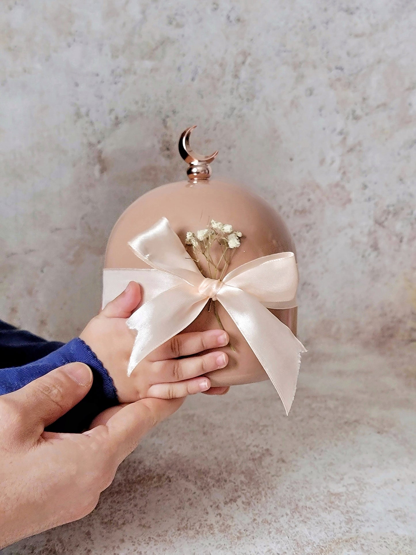 Moon Dome Jar - Terracotta Rose