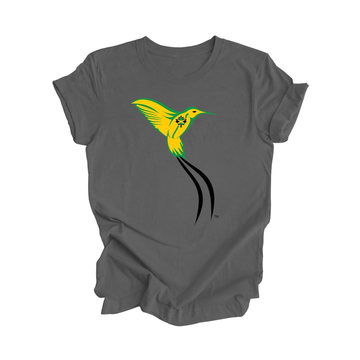 The Doctor Bird Jamaica - Canadian Maple Leaf, Hummingbird, Jamaican Gift T-Shirt, Jamaica Present, National Symbol Tee Shirt, Carribean Shirt, 876 Area Code Shirt, Kingston Shirt, West Indies Tee - Inspired X