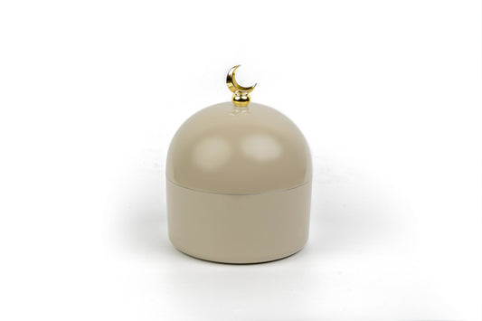 Moon Dome Jar - Toasty Taupe