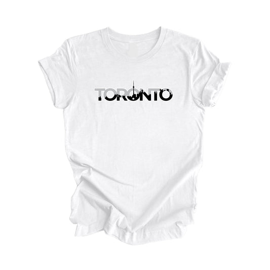 Toronto T.O. - Toronto Ontario Gift T-Shirt - City Skyline Shirt - Inspired X