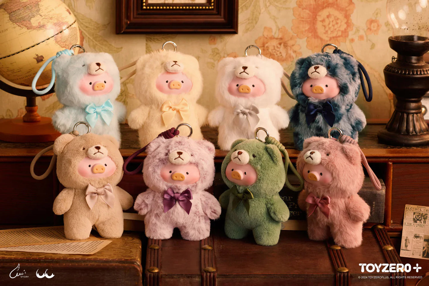 LULU THE PIGGY - VINTAGE TEDDY SHOP VINYL FACE BLIND BOX