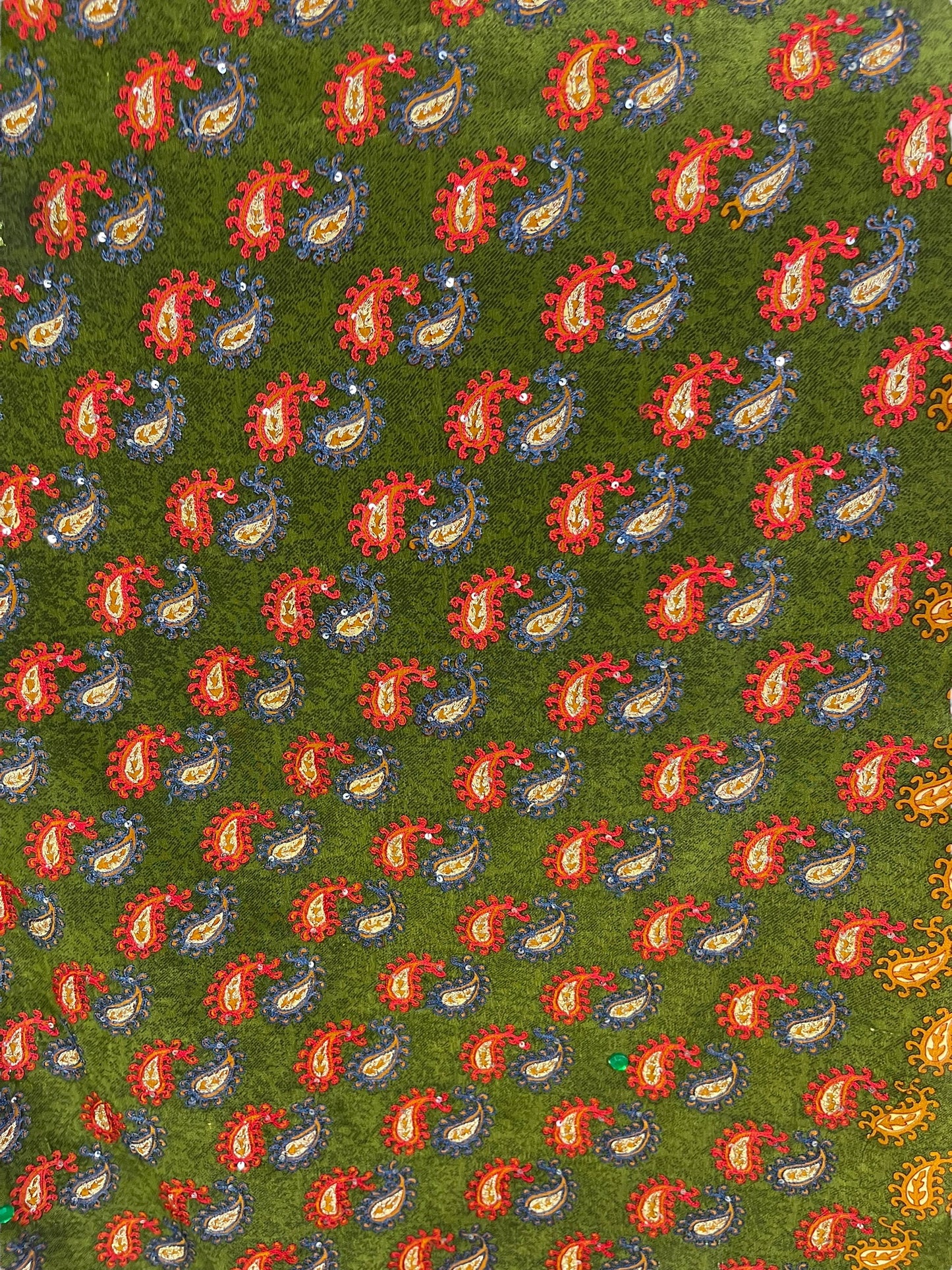 PRC6119 Avatar Pure Silk Short Kaftan Tunic without Slits