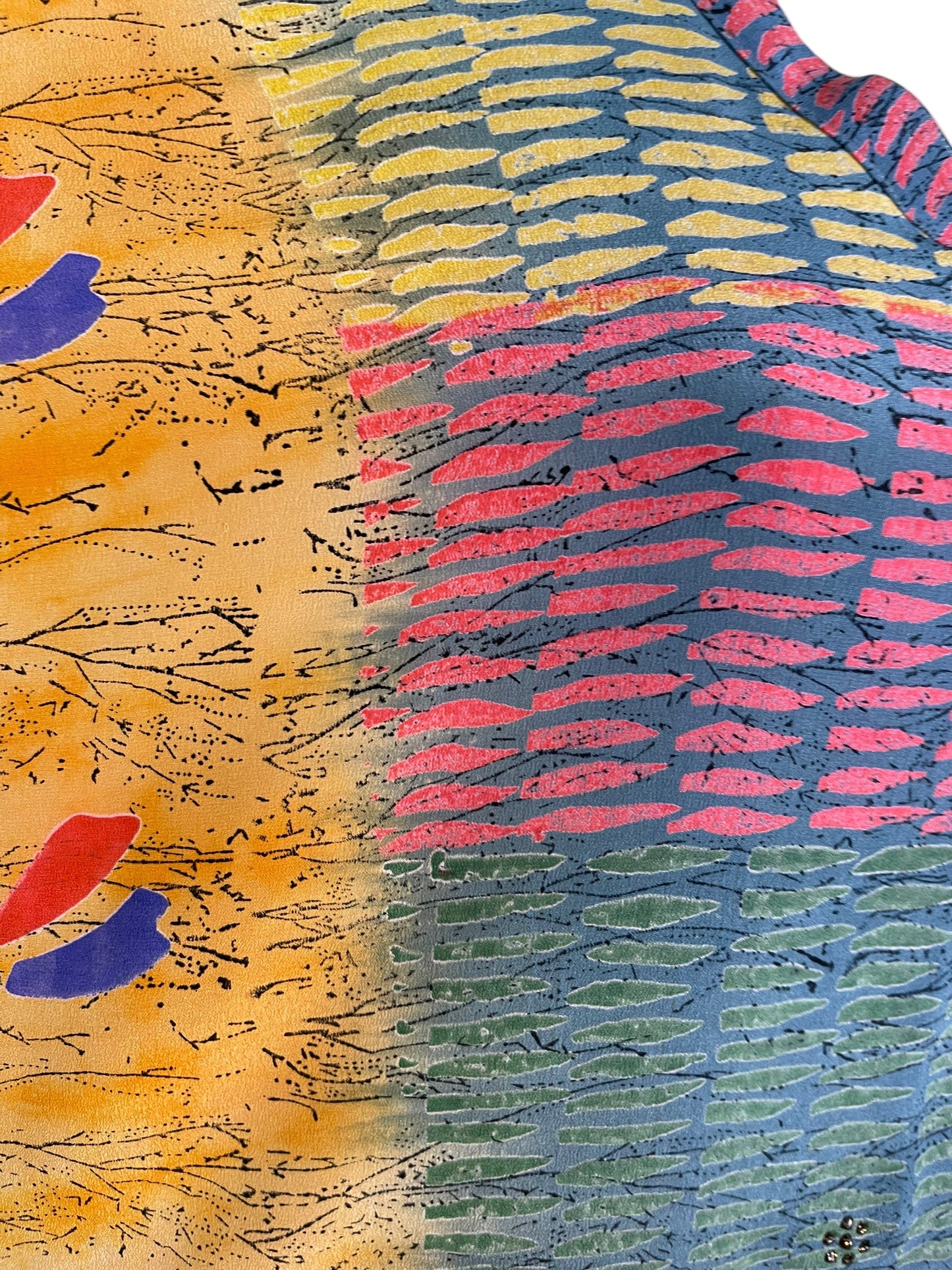 PRC6463 Avatar Pure Silk Long Tunic with Side Ties