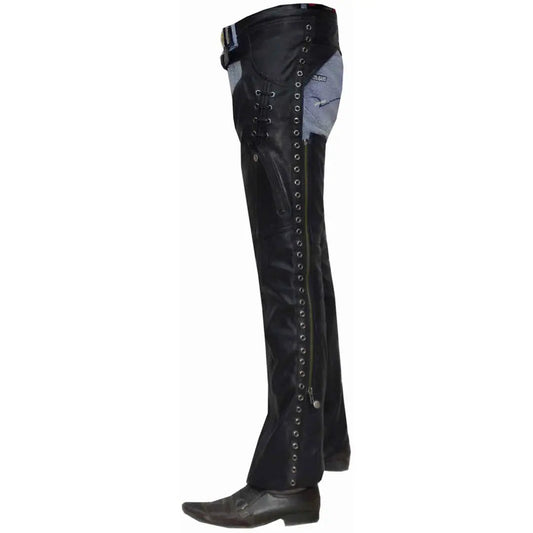 Unik International Women's Eyelet Laced Chaps