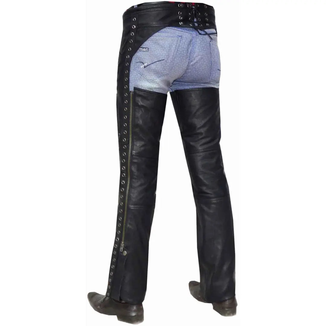 Unik International Women's Eyelet Laced Chaps