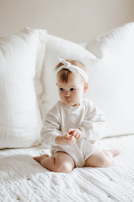 Topknot Headwrap | Ivory