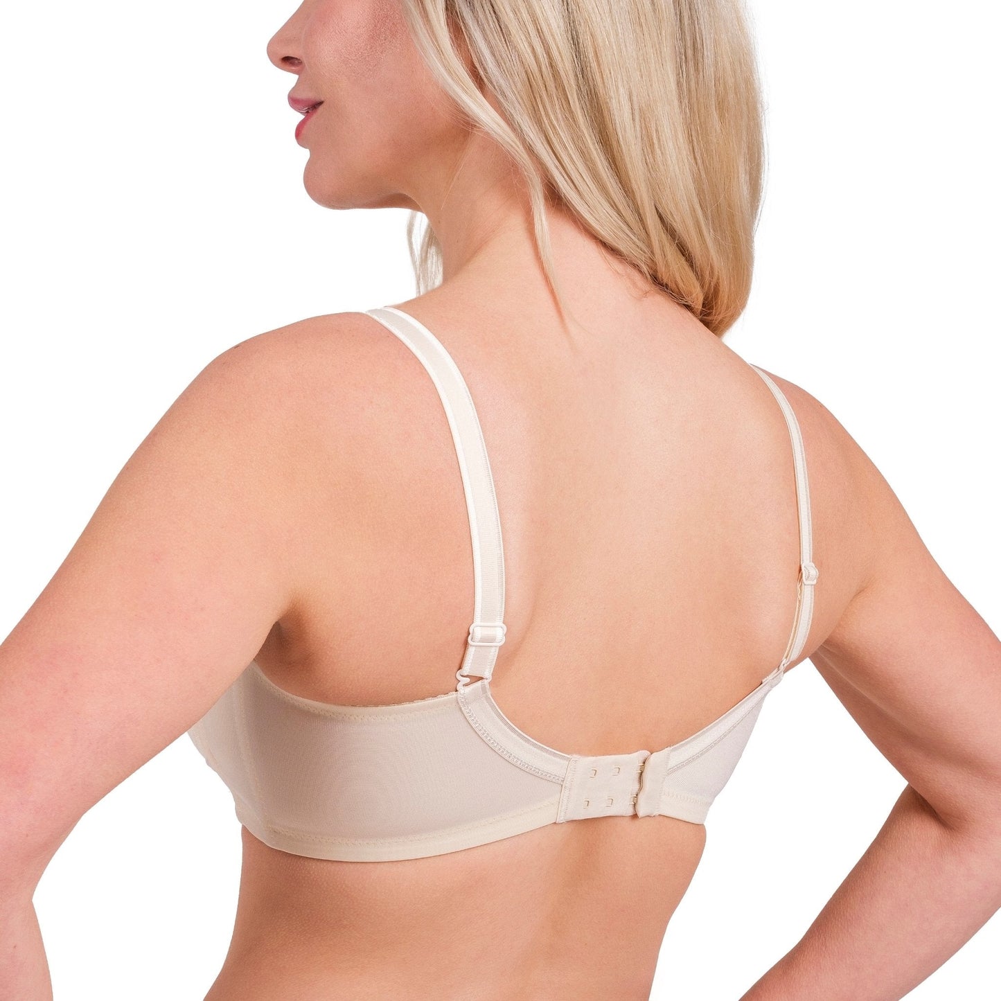 Full-Coverage Wireless Lace Bra