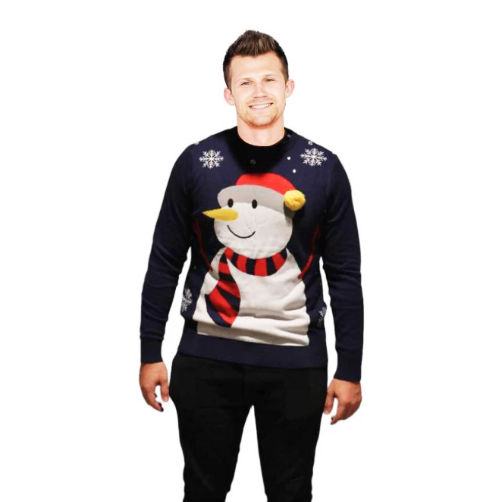 Family Bundle - Snowman Sweater With a Pompom