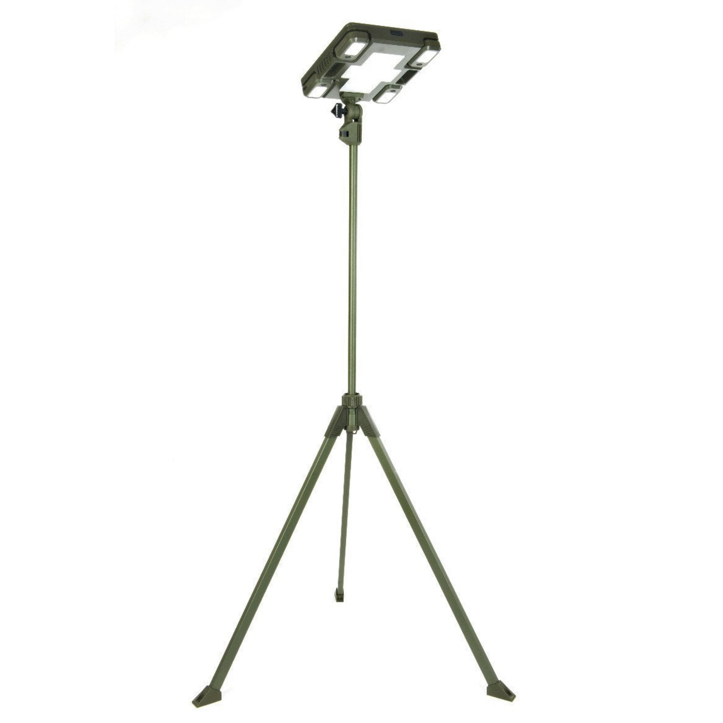 TRU De-LIGHT WHITENIGHT Multipurpose LED Solar / AC / DC - Garden, Camping Main Light + 4 Independent Detachable Multi Mode Side Lights / Tripod + Carrying Bag