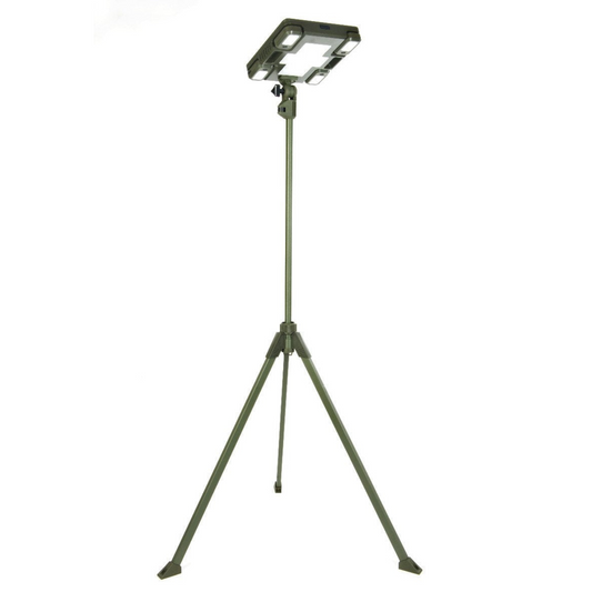 TRU De-LIGHT WHITENIGHT Multipurpose LED Solar / AC / DC - Garden, Camping Main Light + 4 Independent Detachable Multi Mode Side Lights / Tripod + Carrying Bag