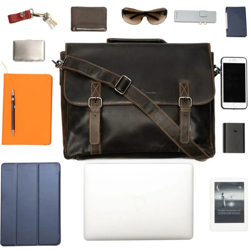 Greenwood Leather Laptop Bag