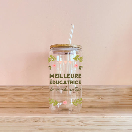 Verre - meilleure éducatrice du monde entier