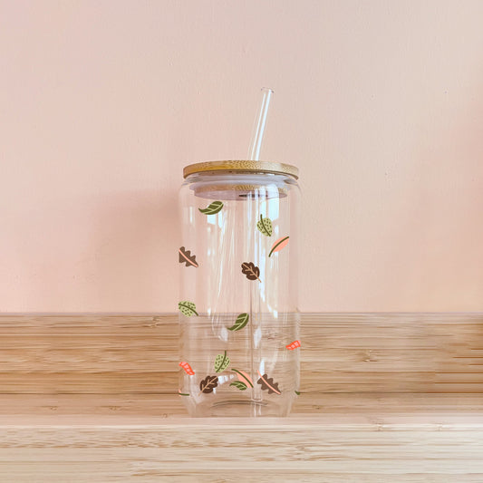 Verre - Feuilles d'automne