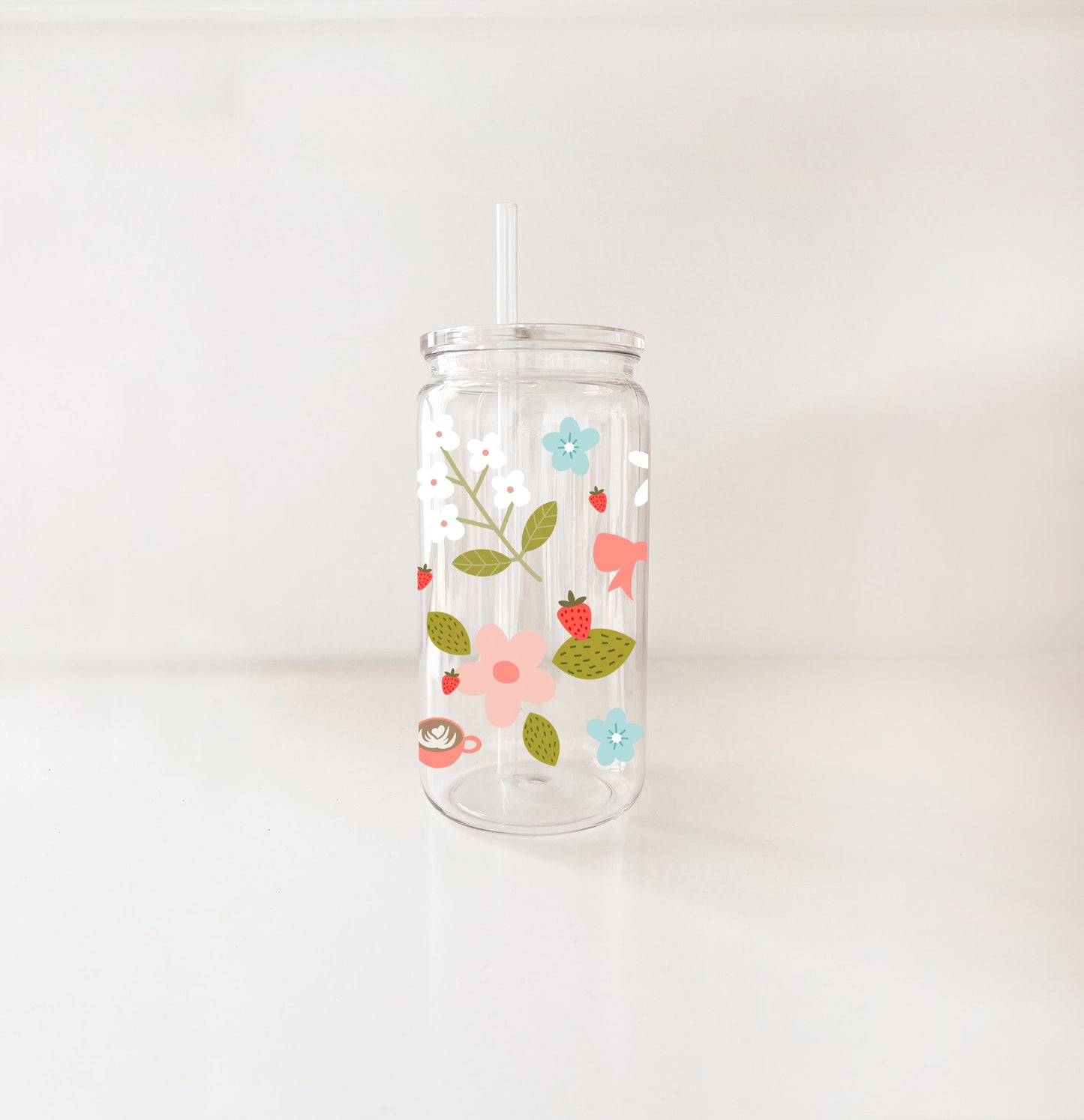 Verre en plastique 16oz - PRINTEMPS
