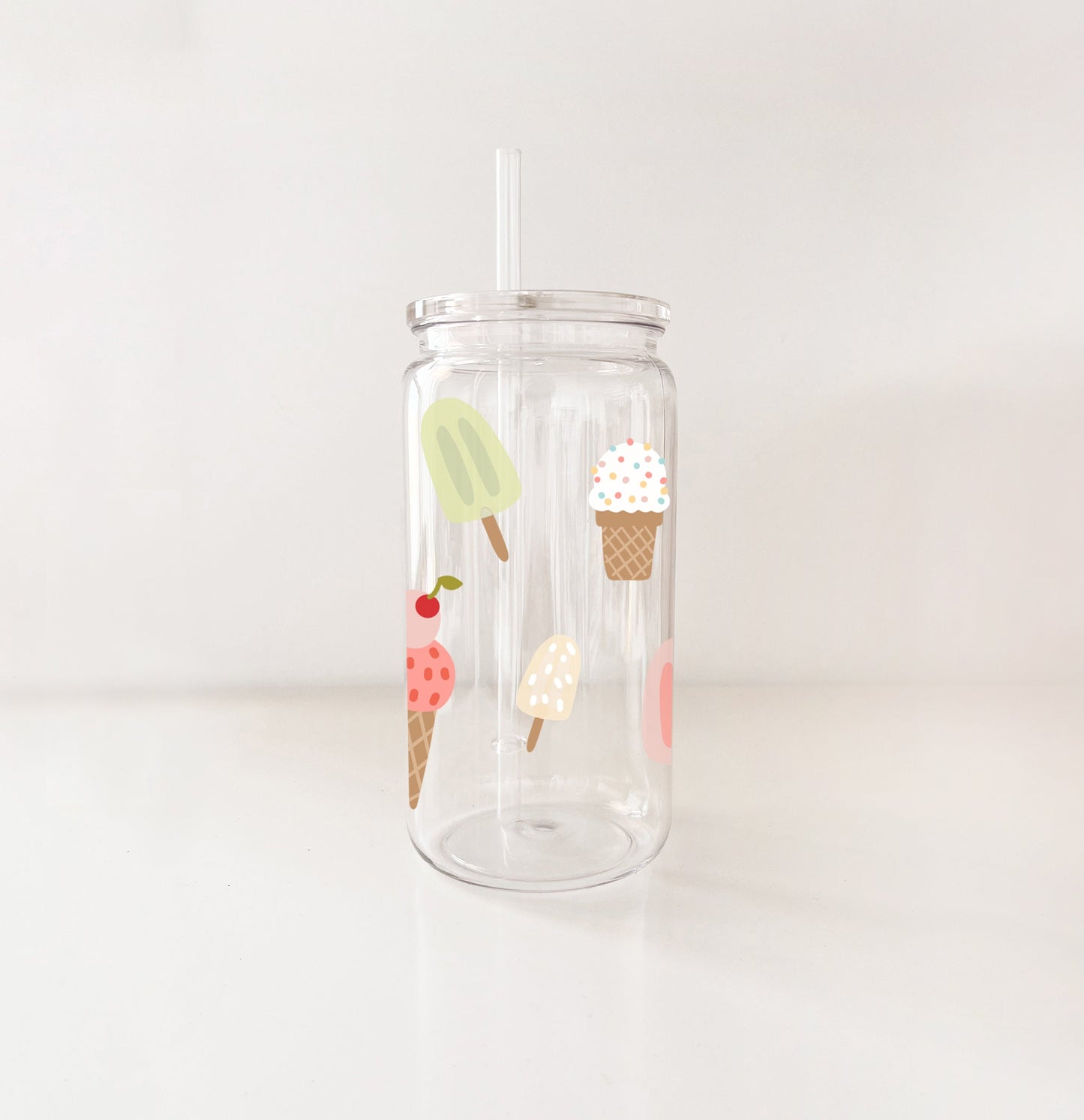 Verre en plastique - Plaisirs glacés