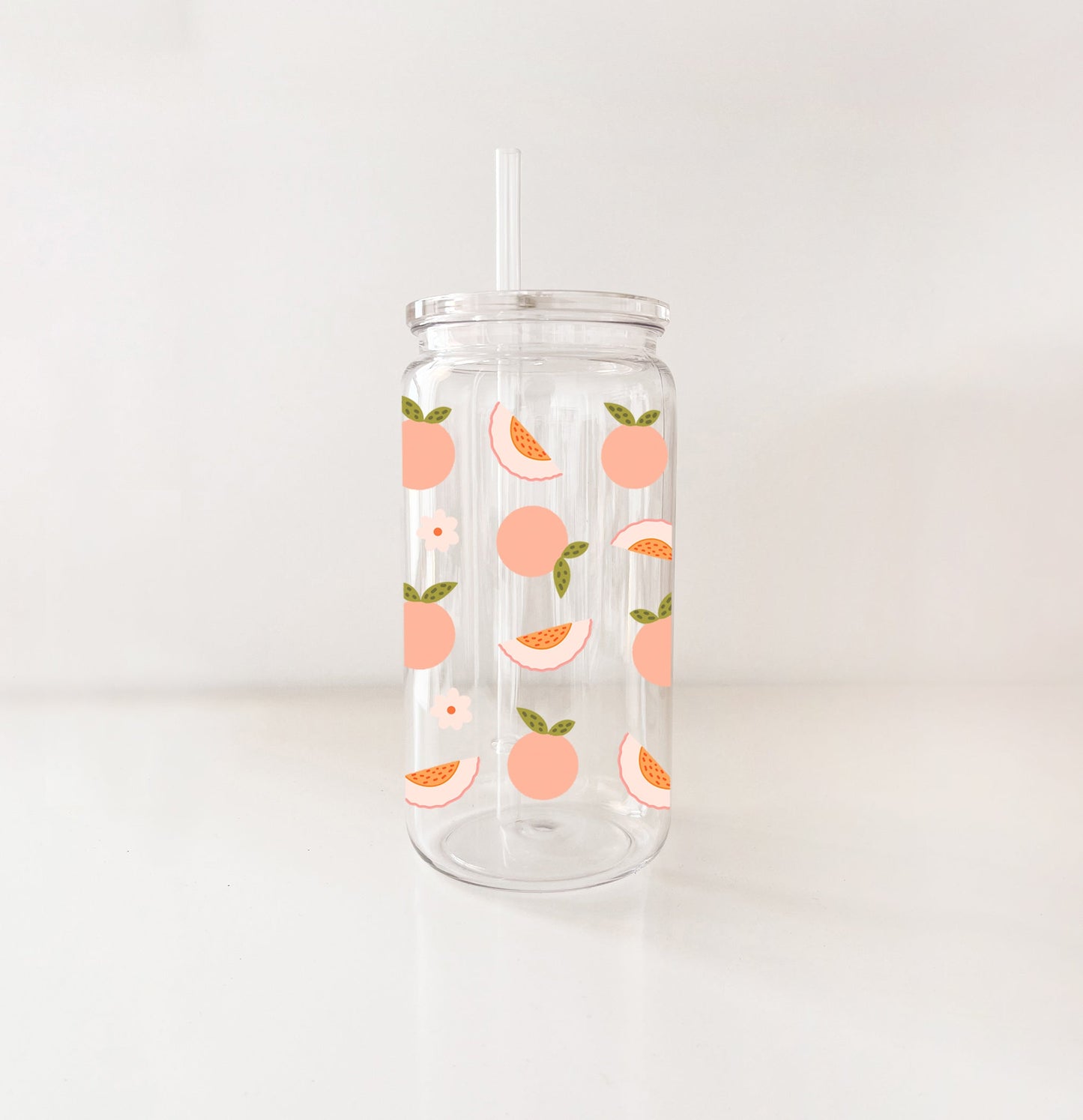 Verre en plastique - Punch aux pêches