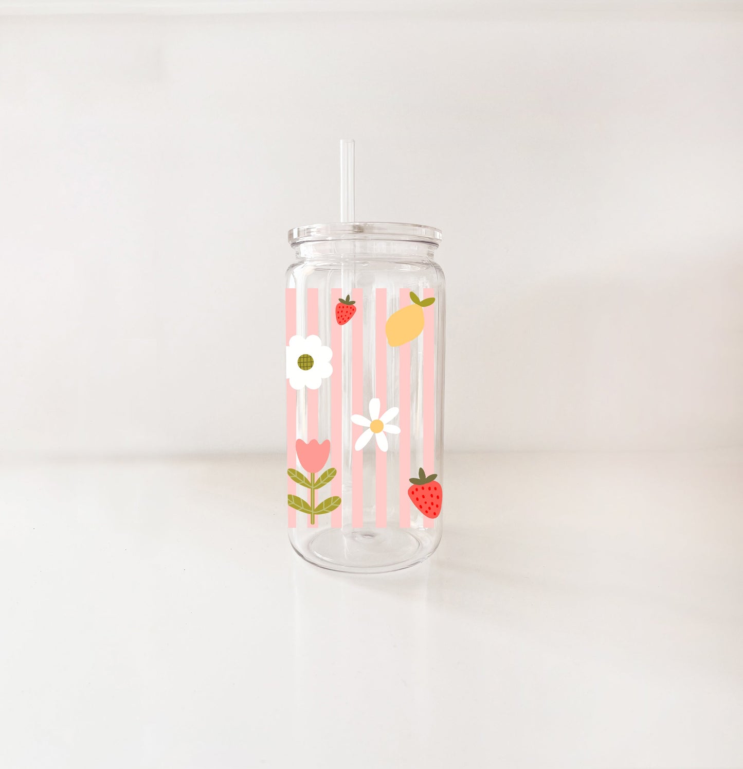Verre en plastique 16oz - PRINTEMPS