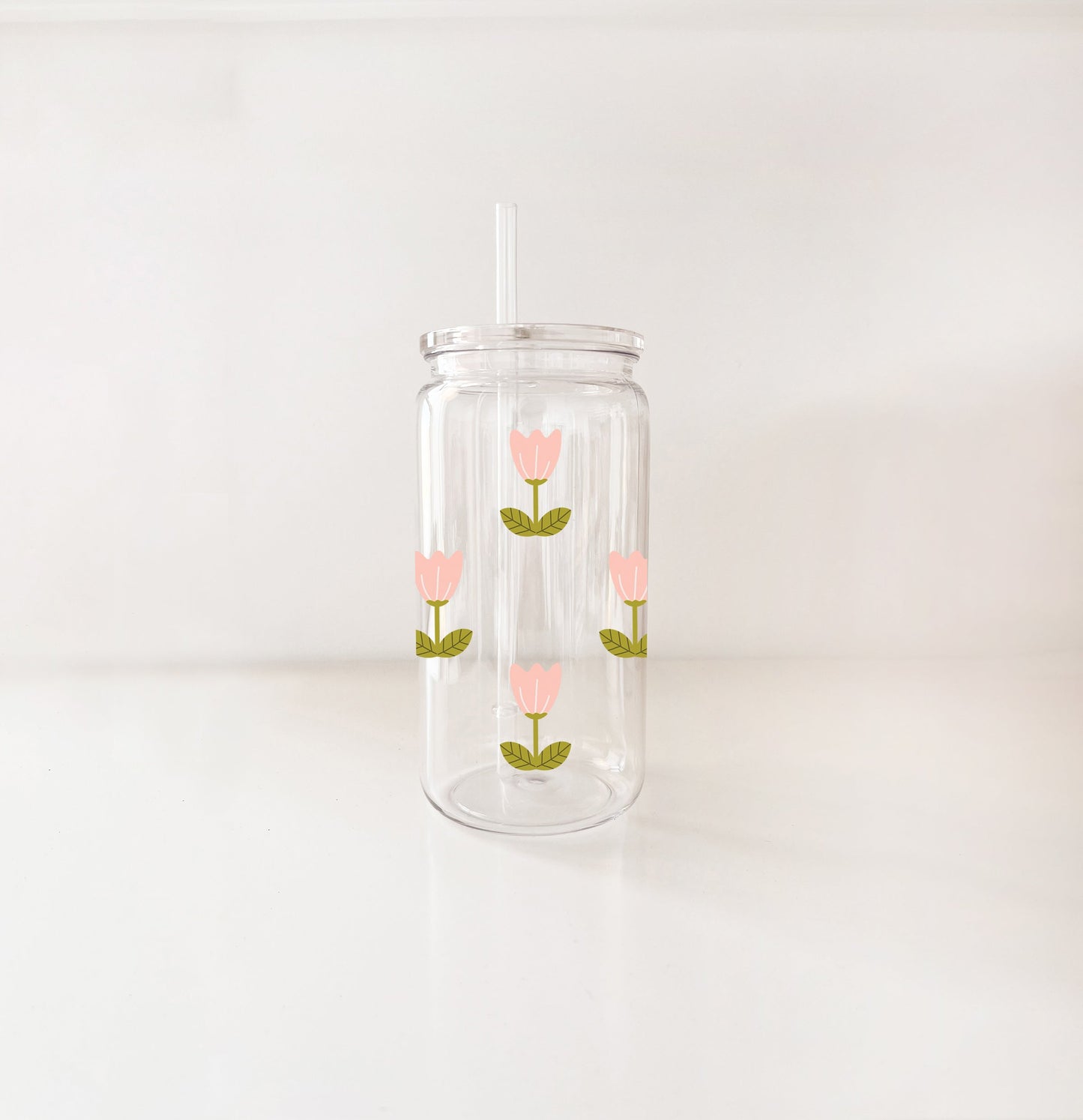 Verre en plastique 16oz - PRINTEMPS