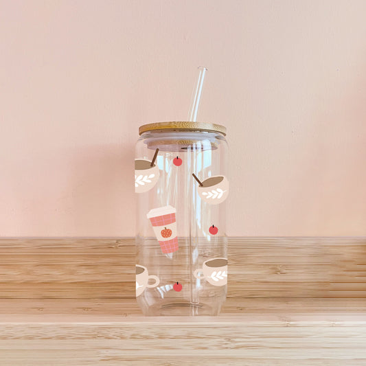 Verre boho - Pumpkin spice latte