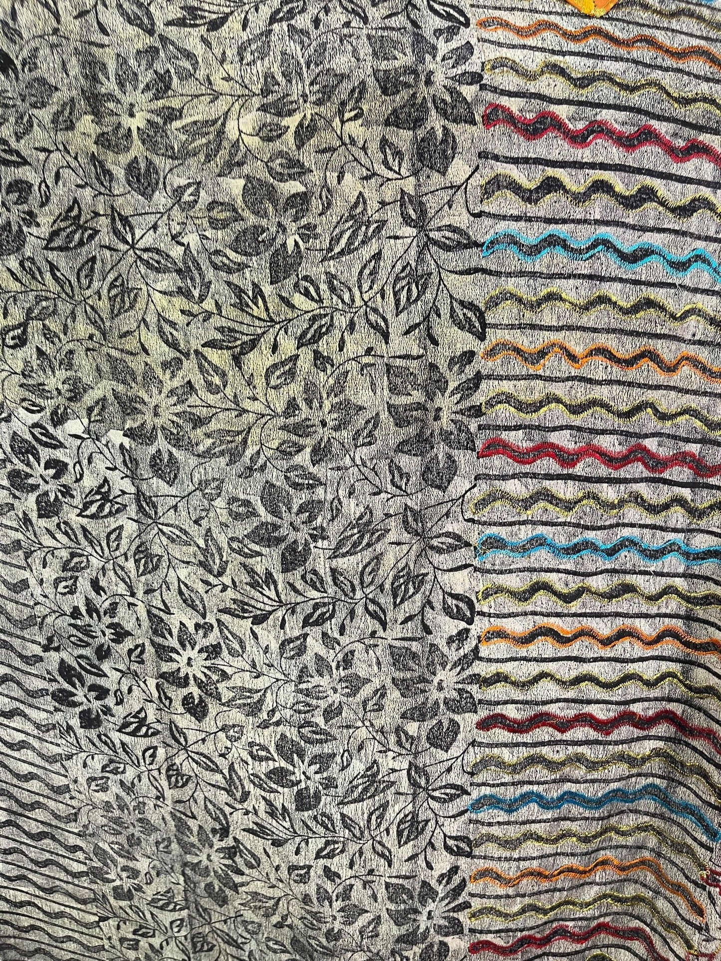 PRC6713 Avatar Pure Silk Midi Length Kaftan