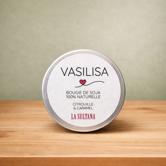 Bougie de soya VASILISA citrouille caramel
