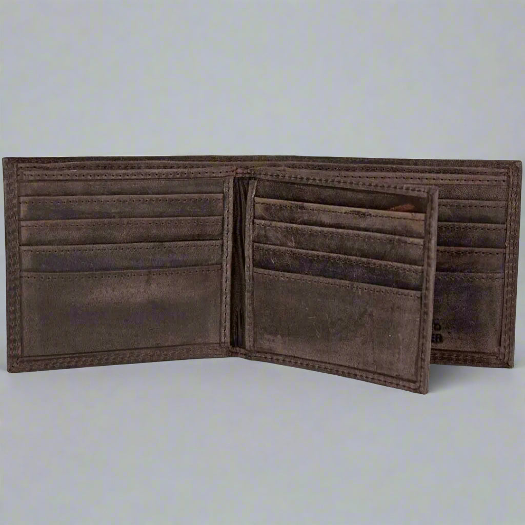 Viceroy Men's Bike Embossed Leather Wallet