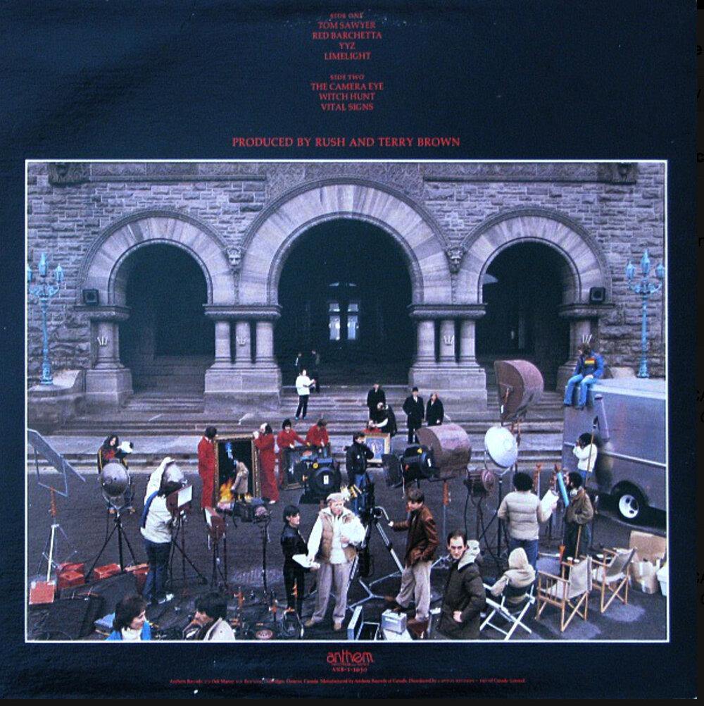 Rush ‎– Moving Pictures - Pressage original sur disque master de 1981