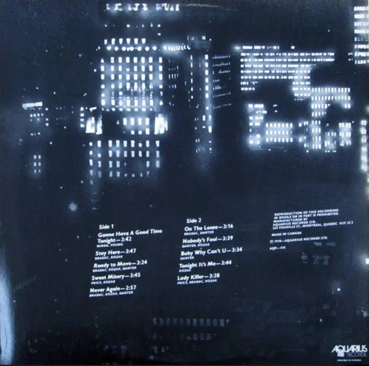 Teaze - On The Loose - 1st Pressing, 1978 Original