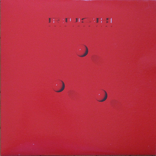 Rush – Hold Your Fire - 1987 Pressing