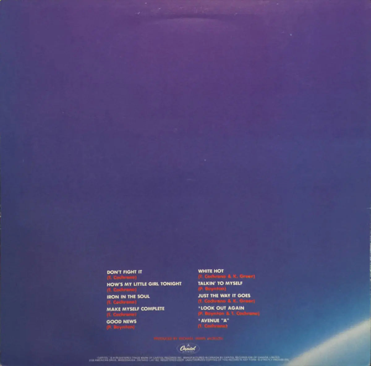 Red Rider ‎– Ne vous battez pas - Original 1979 !