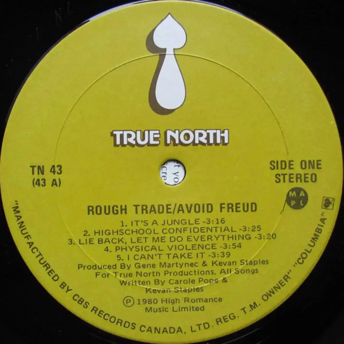 Rough Trade ‎– Évitez Freud - Original de 1980