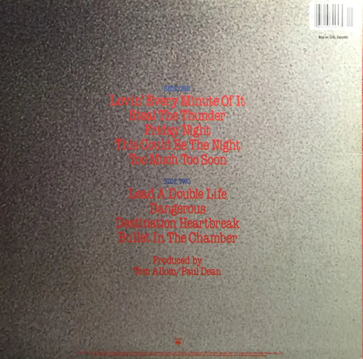 Loverboy – Lovin' Every Minute Of It - 1985 Original