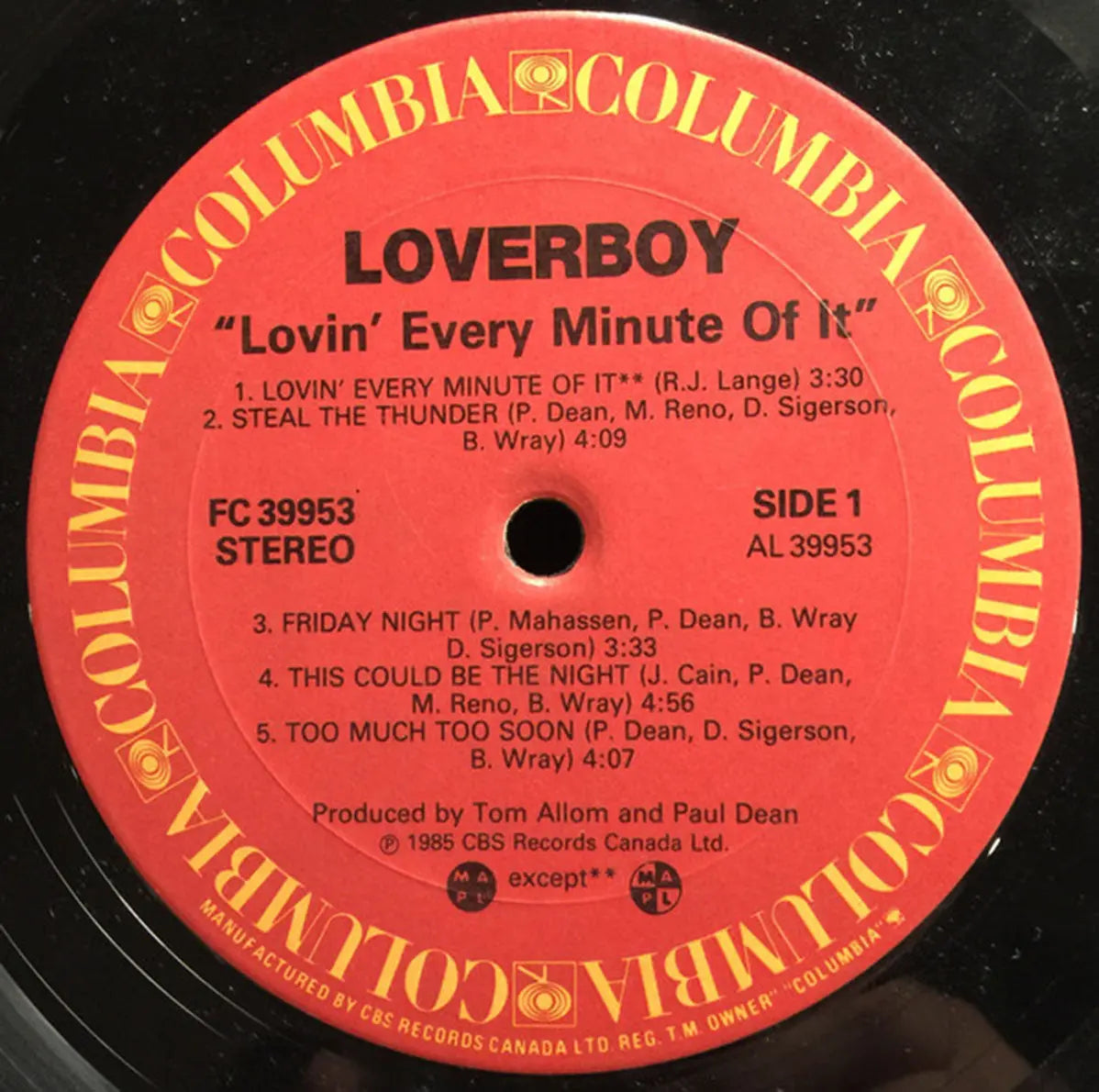 Loverboy – J'adore chaque minute