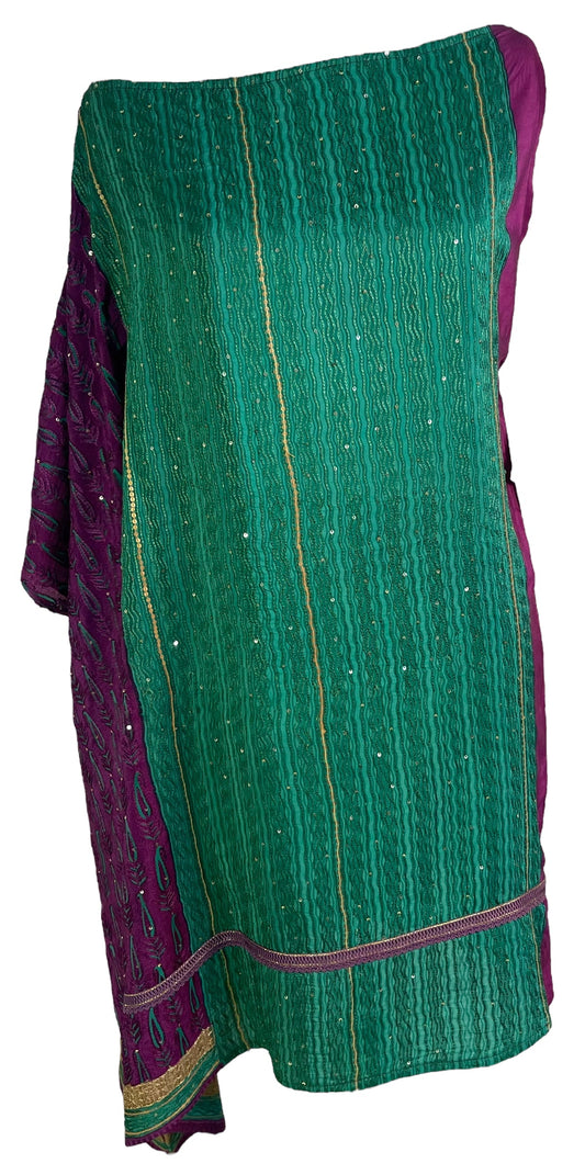 PRC6568B Avatar Pure Silk One Shoulder Dress