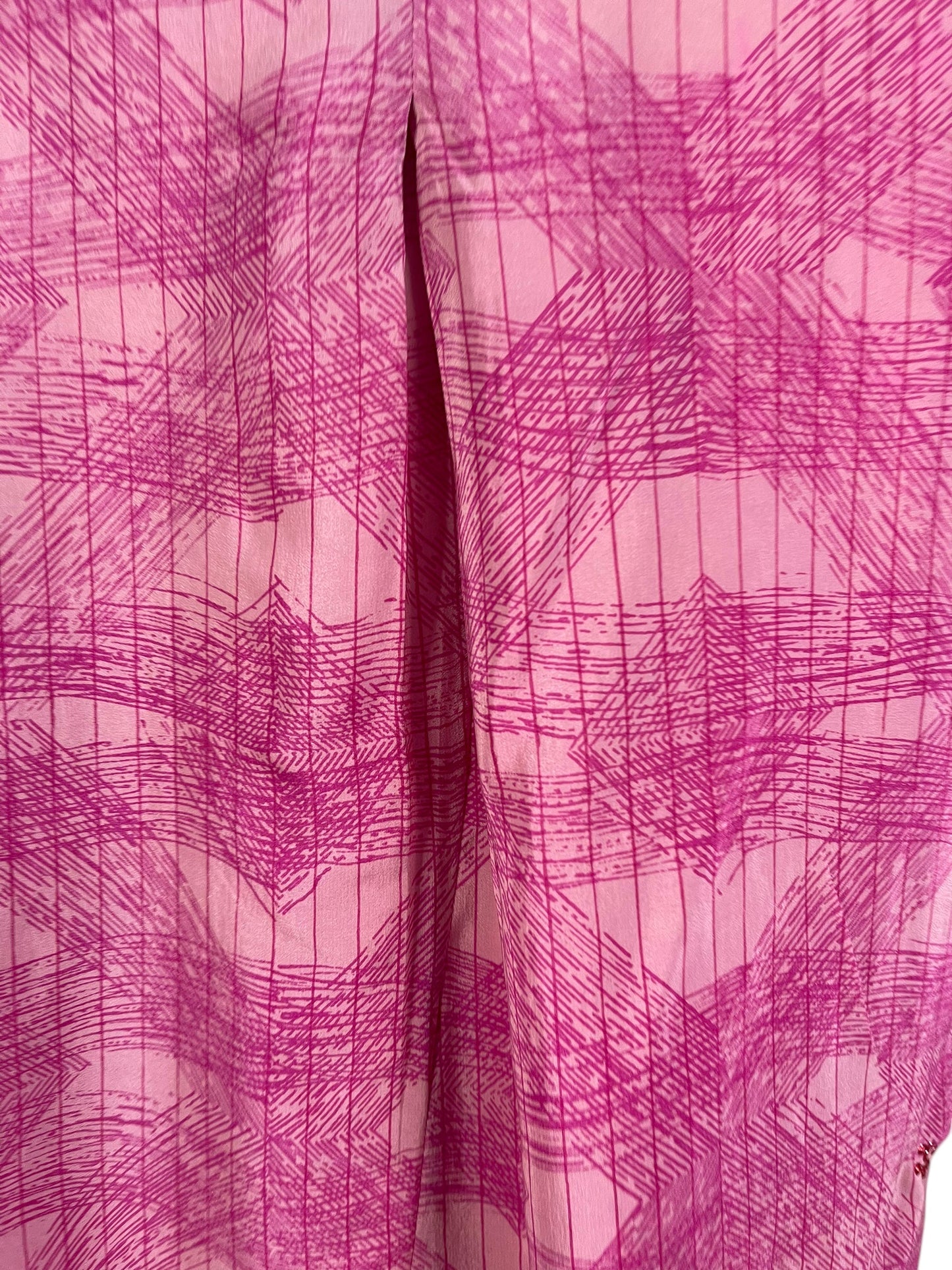 PRC6051 Avatar Pure Silk Self Pocket Tunic Dress