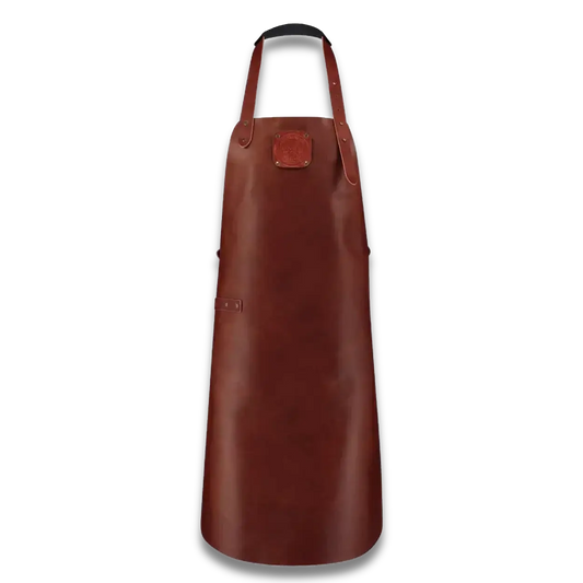 WITLOFT - Handcrafted Classic Leather Apron Cognac/Cognac