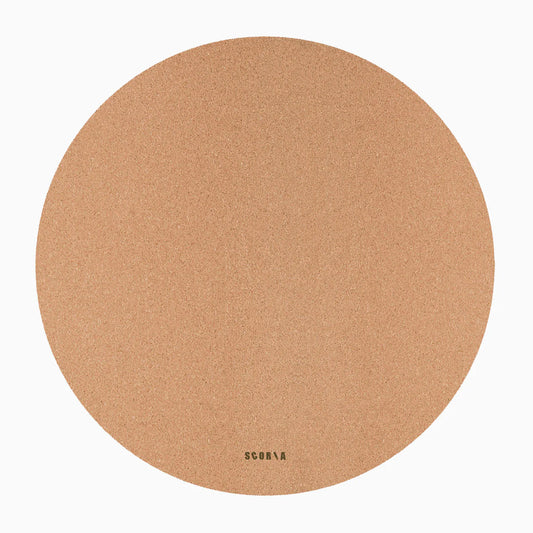 Essential Round Cork Yoga Mat | Multi-use | 53" dia