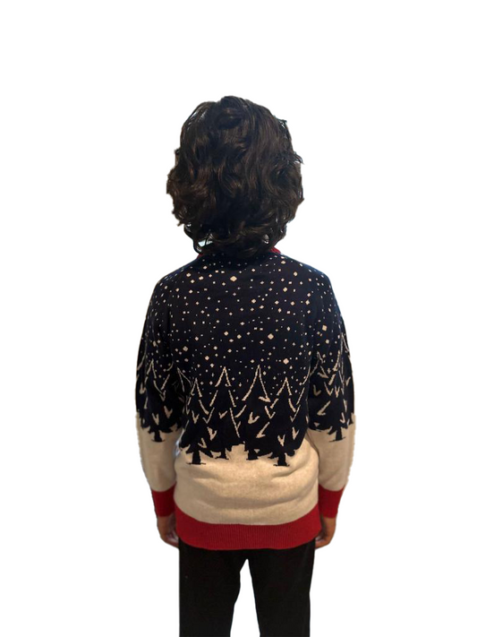 Girl Santa & Reinder Sweater