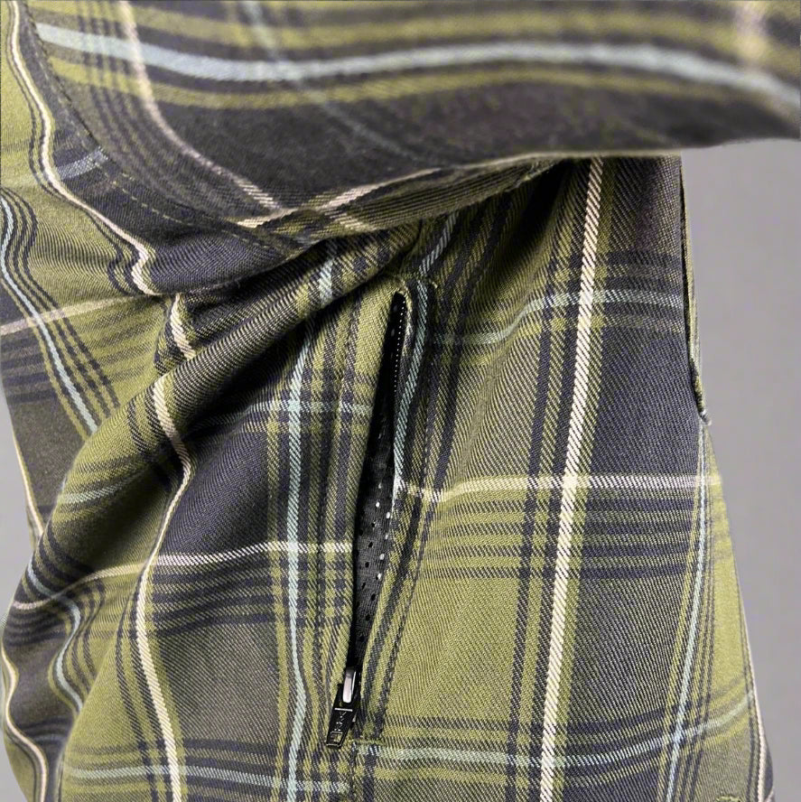 Men’s Armored Shirt with Removable Hoodie