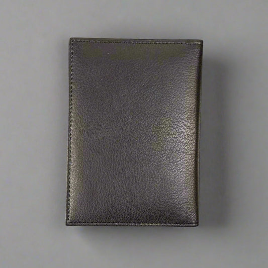 Leather Passport Cover with Card Holder