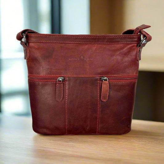 Greenwood Leather Crossbody Bag