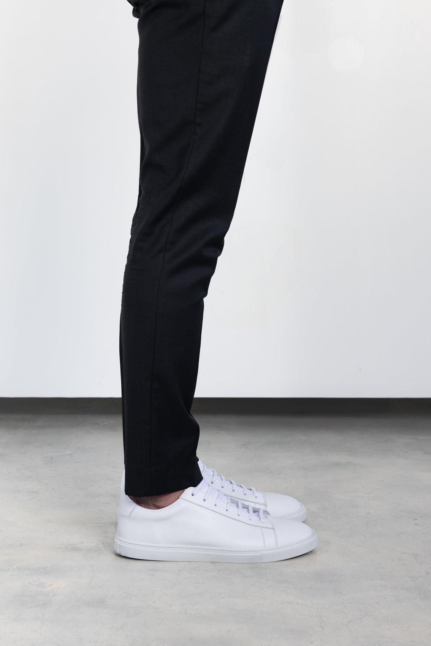 White Calfskin Città Sneaker